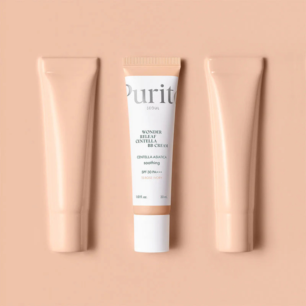Purito Wonder Releaf Centella BB Cream #15 Rose Ivory texture