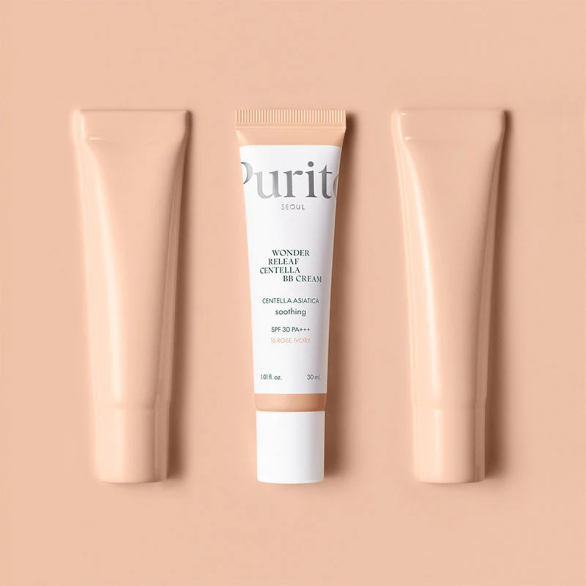 Purito Wonder Releaf Centella BB Cream #15 Rose Ivory texture