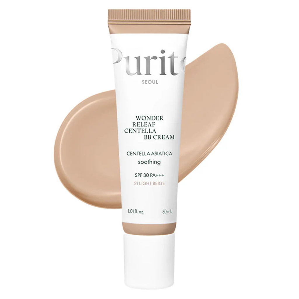Purito Wonder Releaf Centella BB Cream #21 Light Beige texture