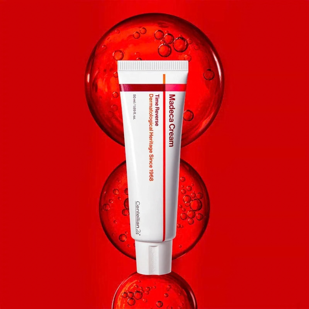Centellian24 Madeca Cream Time Reverse 50ml texture and benefits