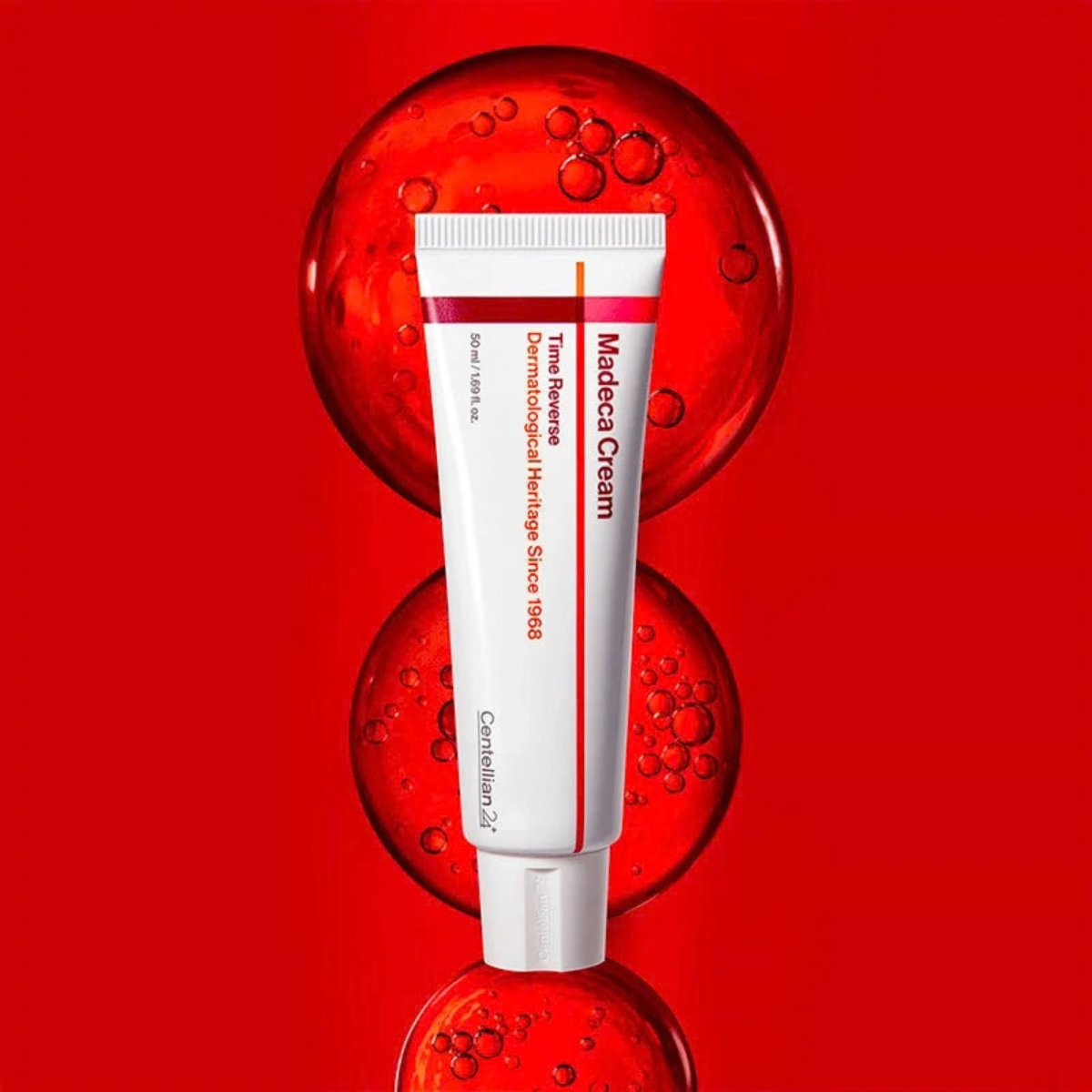 Centellian24 Madeca Cream Time Reverse 50ml texture and benefits