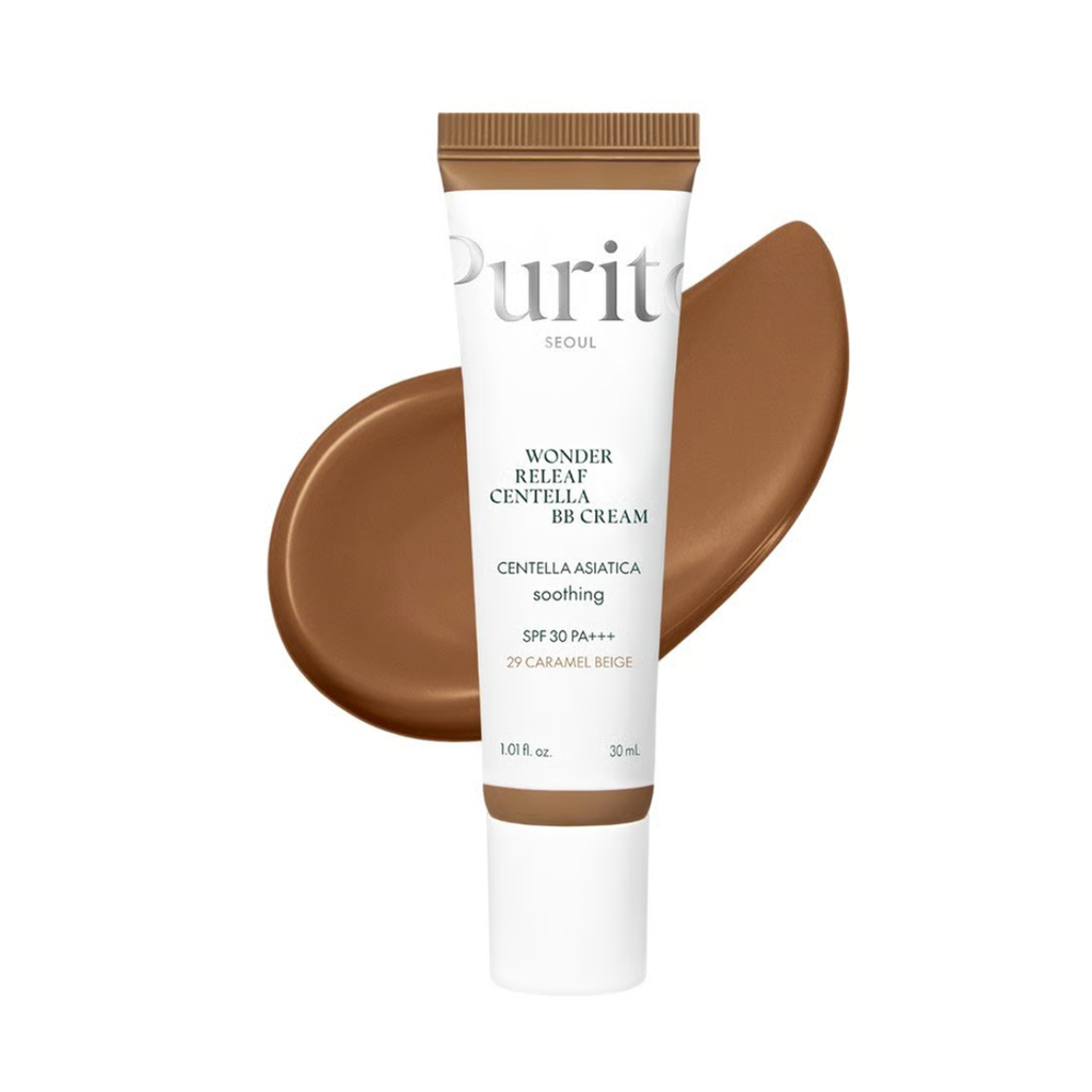 Purito Wonder Releaf Centella BB Cream #29 Caramel Beige details