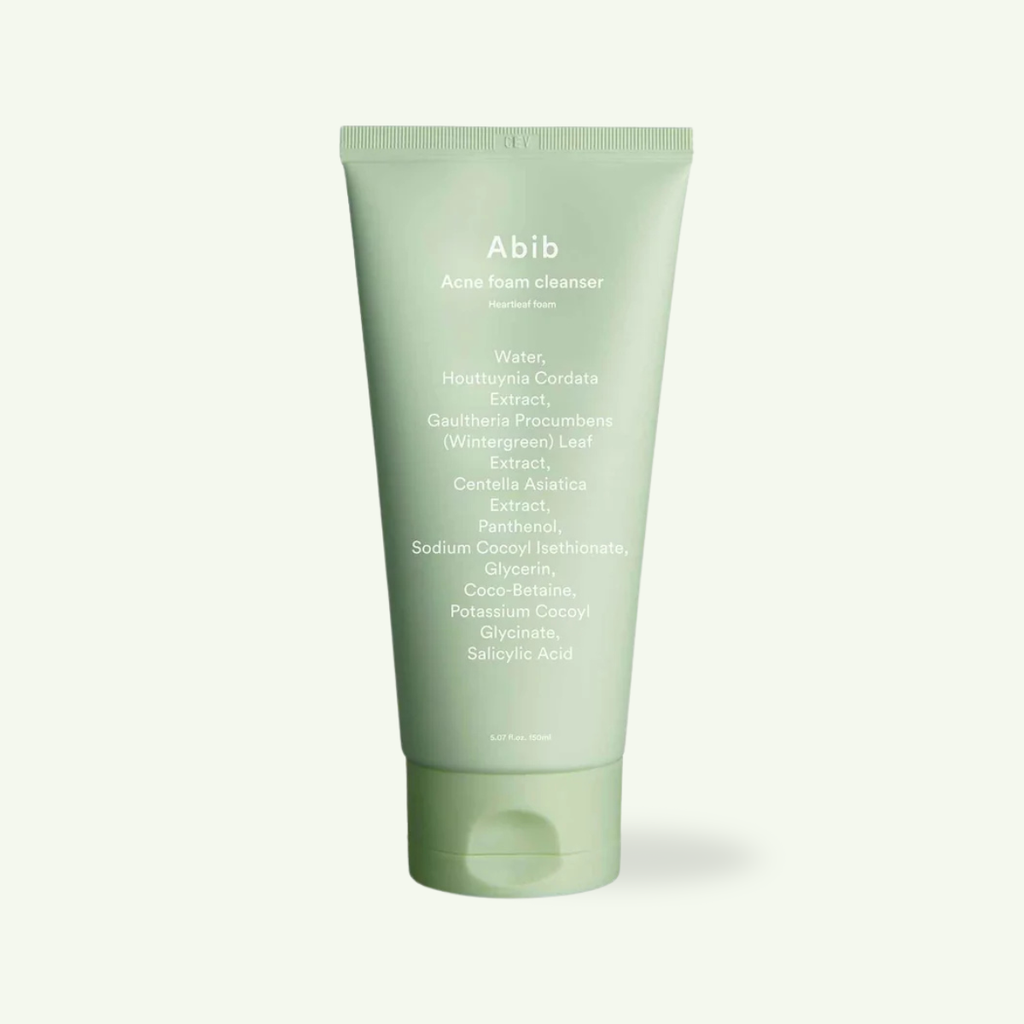 Acne Foam Cleanser Heartleaf Foam 150ml foaming facial cleanser