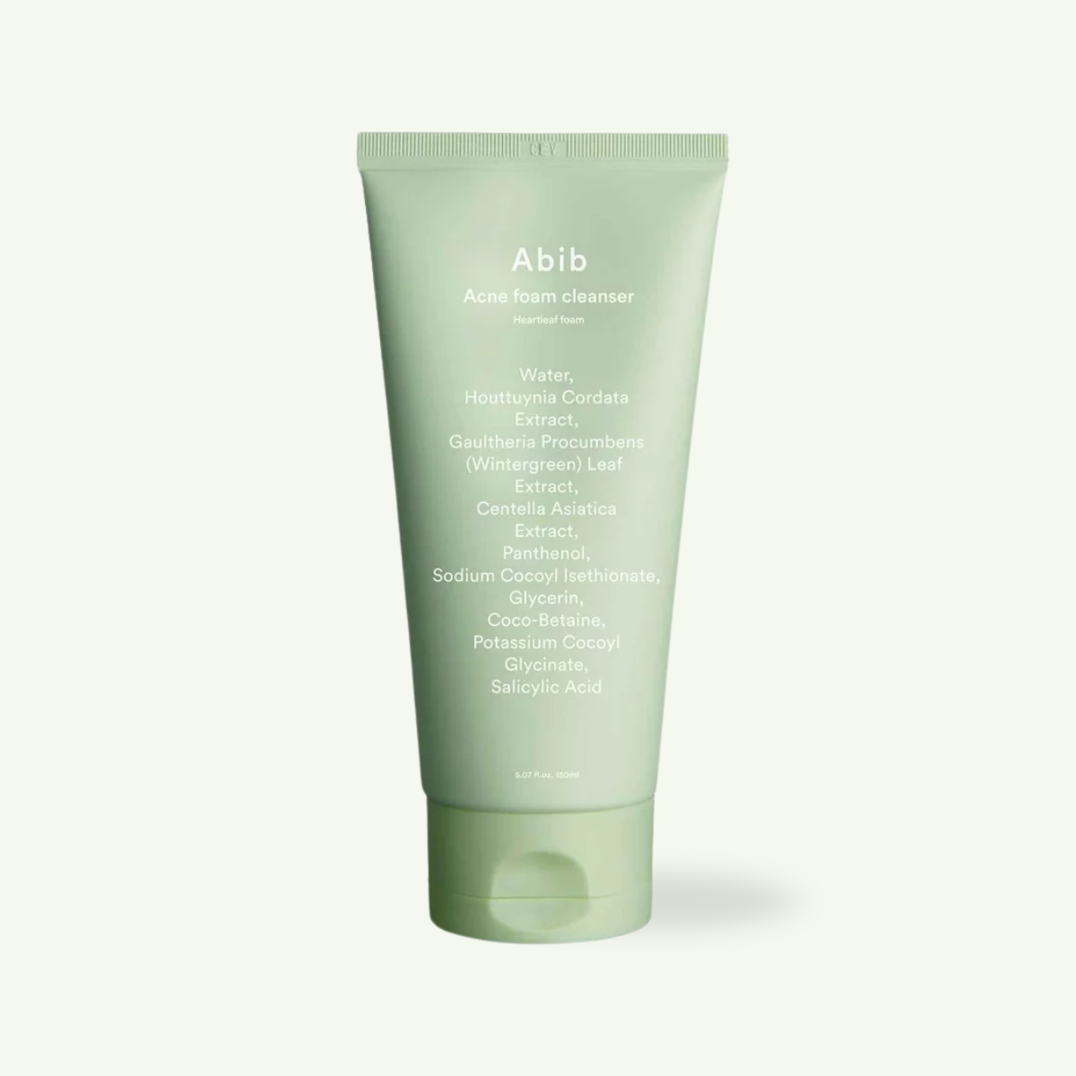 Acne Foam Cleanser Heartleaf Foam 150ml foaming facial cleanser