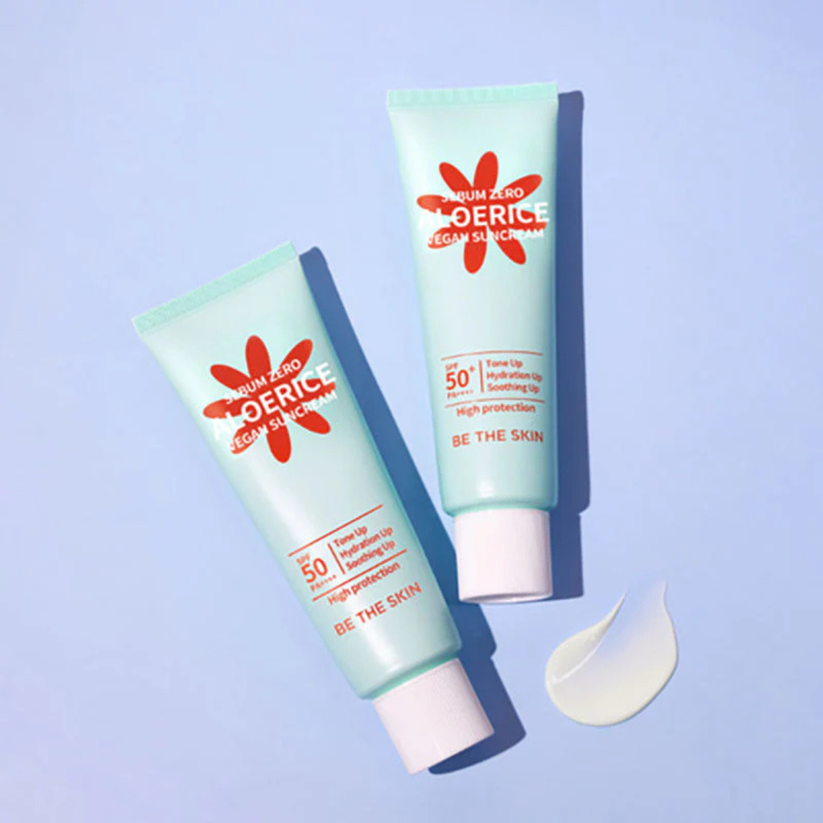 Sebum Zero Aloerice Vegan Sun Cream SPF 50+ Pa++++ 50ml
