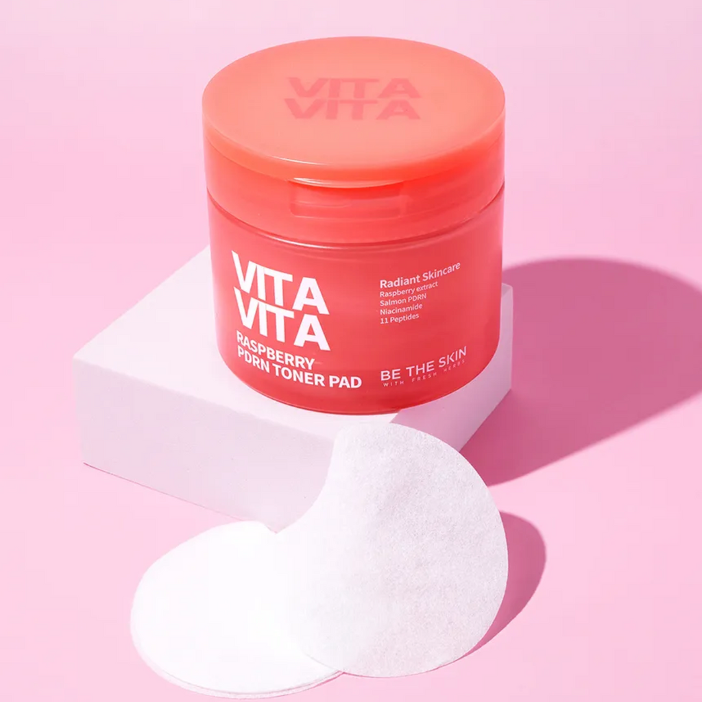 Vitavita Raspberry PDRN Toner Pads 60 pcs