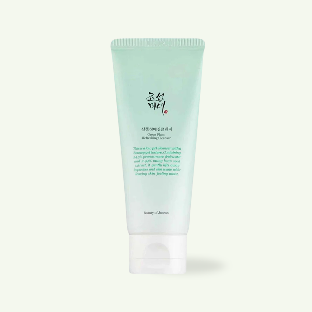 Beauty of Joseon Green Plum Refreshing Cleanser 100ml, low-pH gel cleanser
