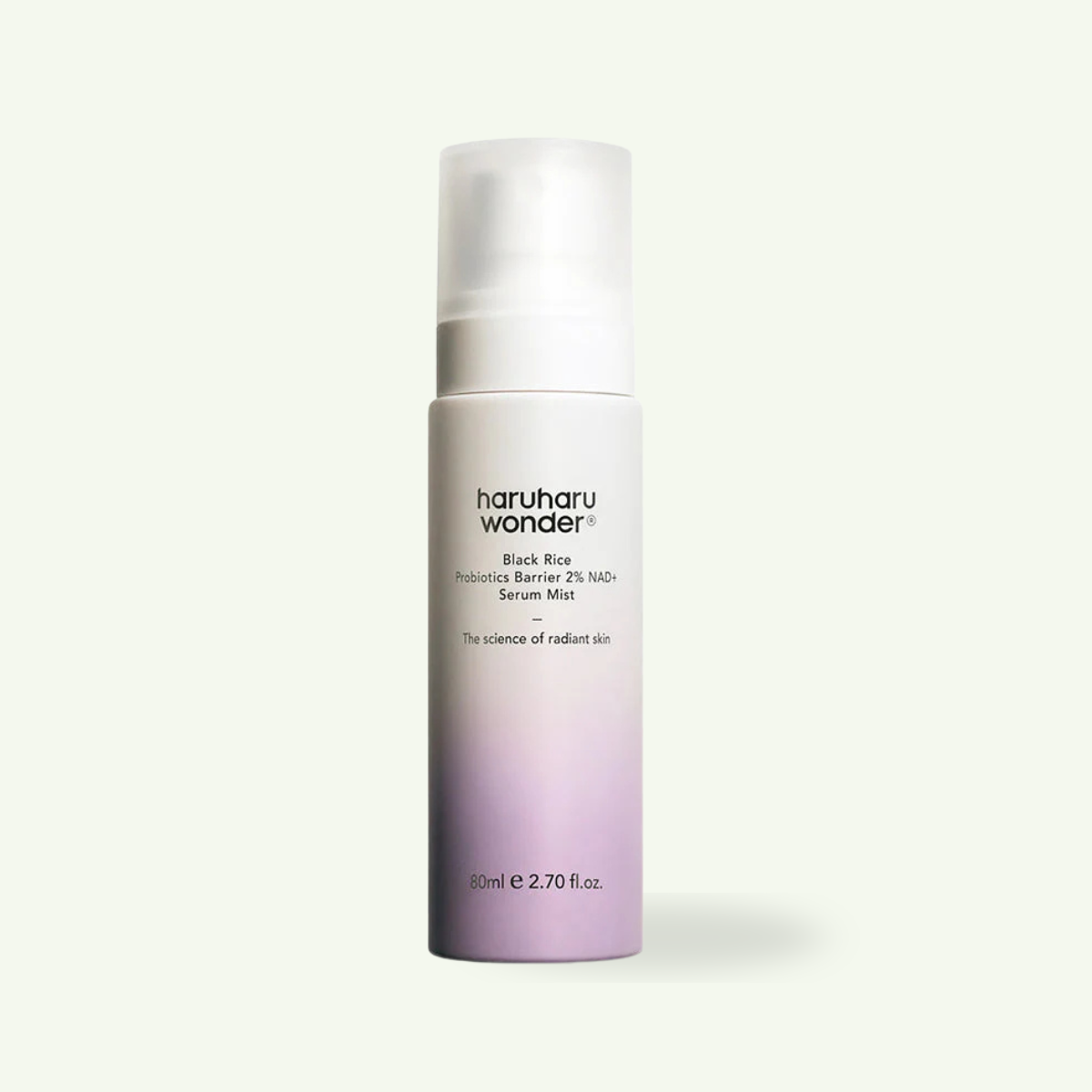 Haruharu Wonder Black Rice Probiotics Barrier NAD+ Serum Mist 80ml