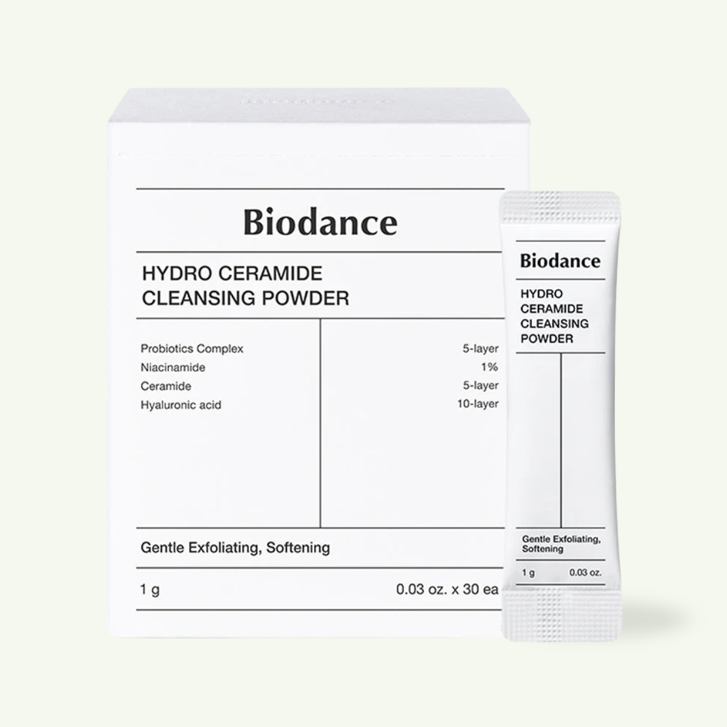 Hydro Ceramide Cleansing Powder 1g 30 ea powder facial cleanser sachets