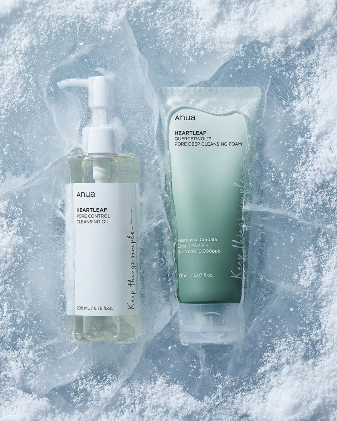 Anua Double Cleanse Reset Bundle