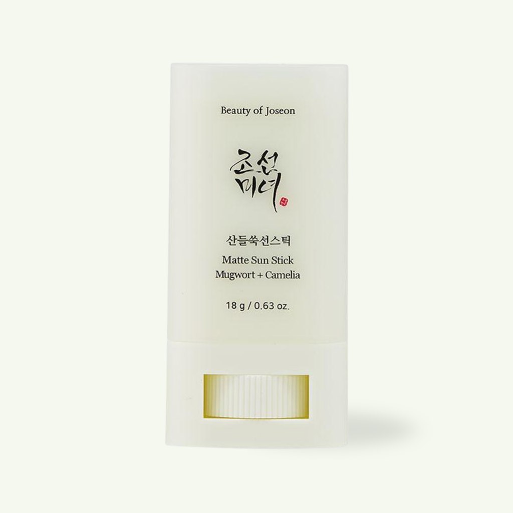 Matte Sun Stick Mugwort + Camellia SPF 50+ PA++++ 18g sunscreen stick