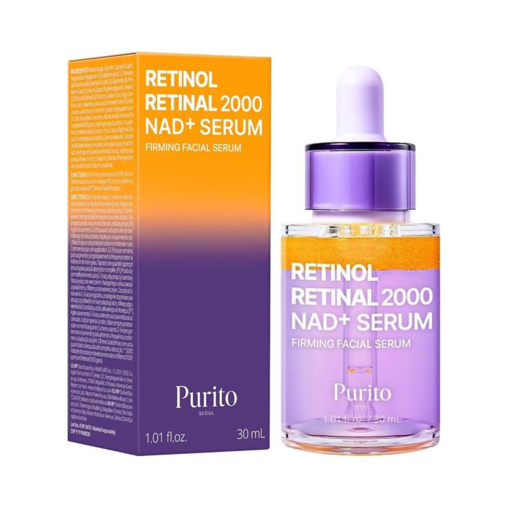 Purito Retinol Retinal 2000 NAD+ Serum box