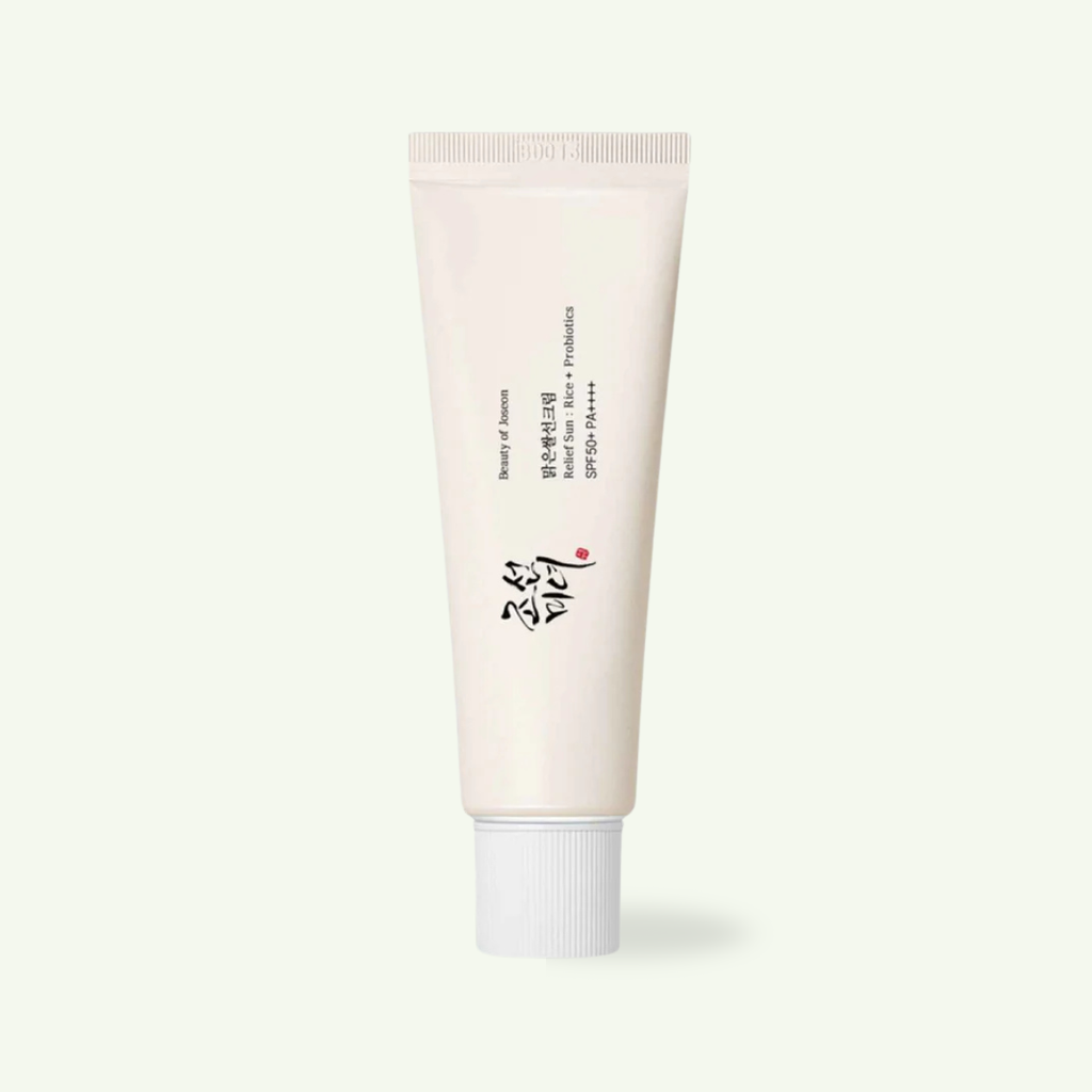 Relief Sun Rice + Probiotics SPF50+ PA++++ 50ml facial sunscreen