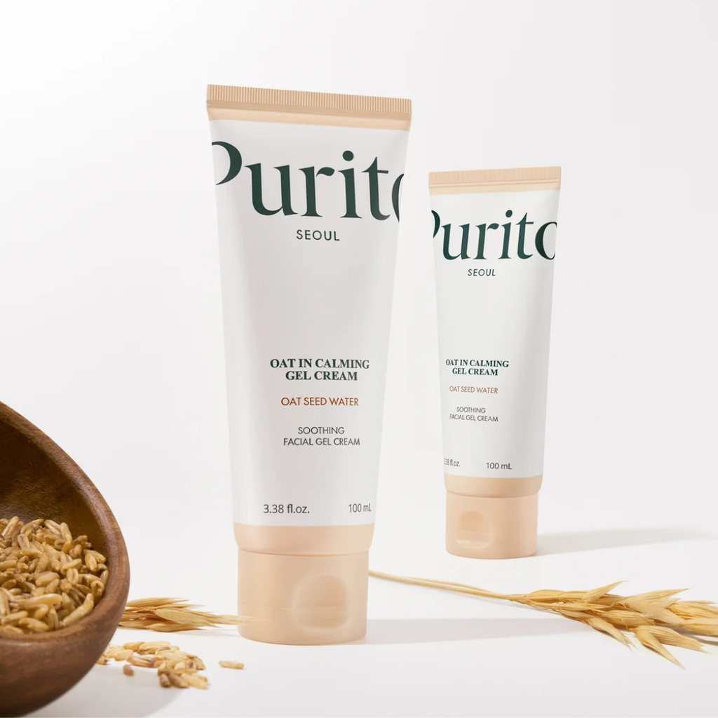 Purito Oat-in Calming Gel Cream packaging
