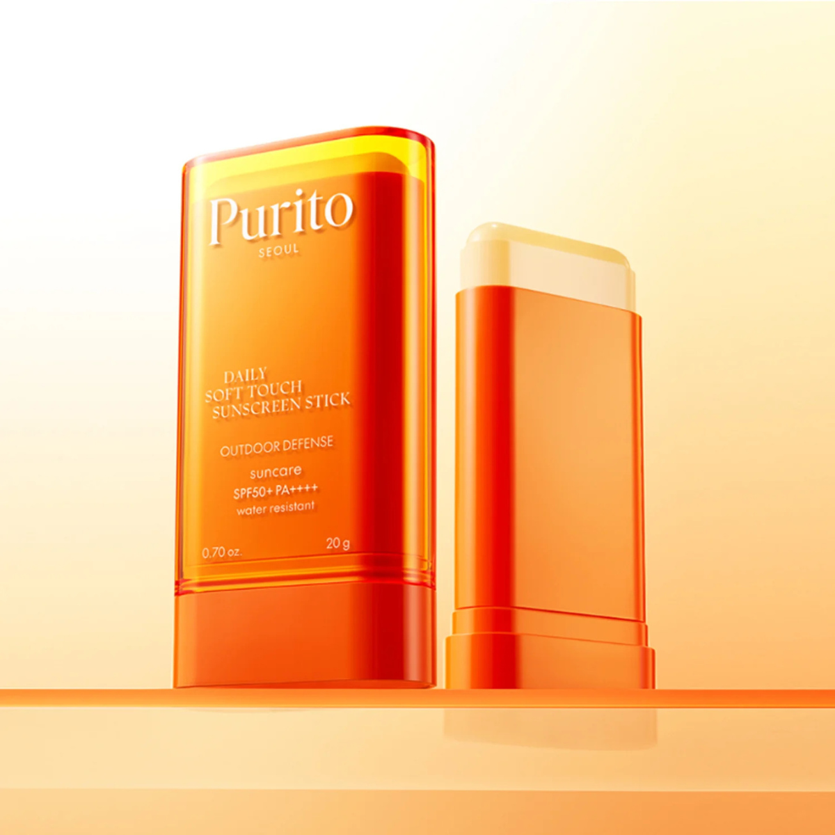 Purito sunscreen stick detail