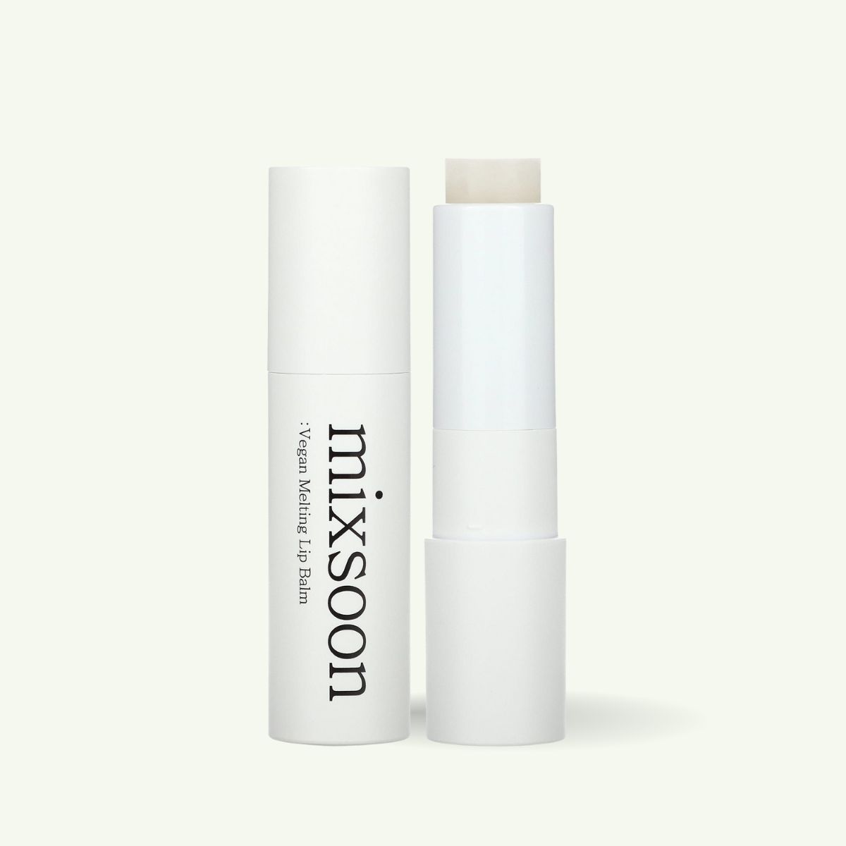 Vegan Melting Lip Balm 01 Clear transparent lip balm