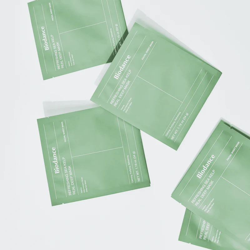 Refreshing Sea Kelp Real Deep Mask (1pc) or Box (4 pcs)