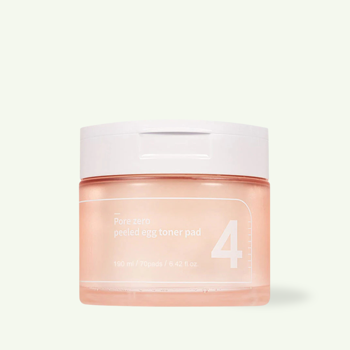 No.4 Pore Zero Peeled Egg Toner Pad (190ml *70ea)
