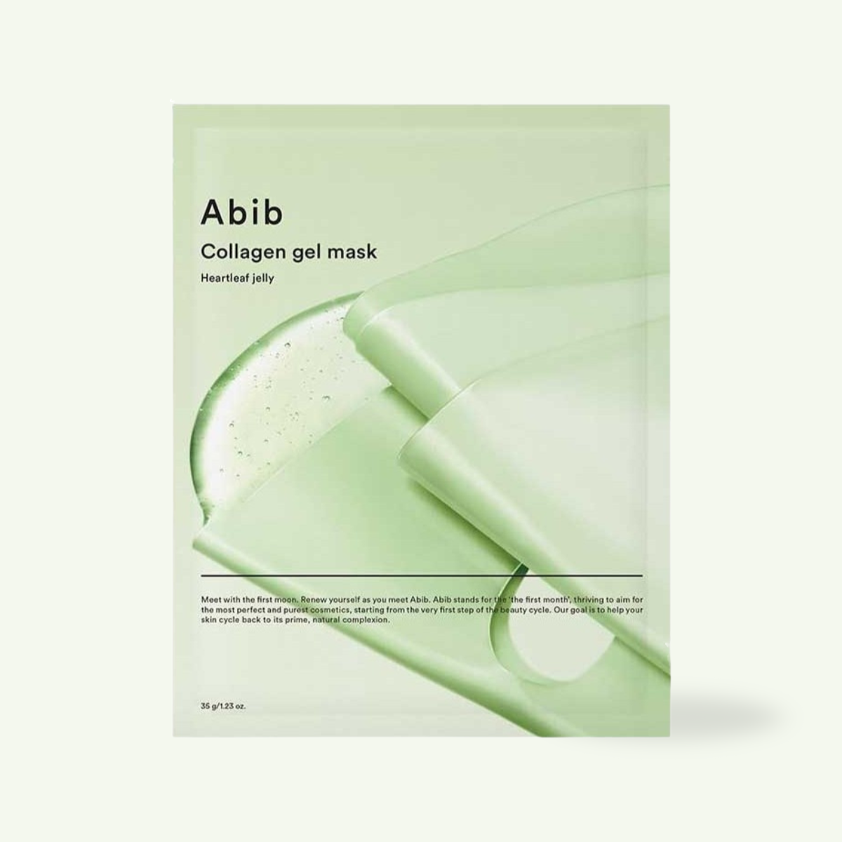 Collagen Gel Mask Heartleaf Jelly (1pcs)