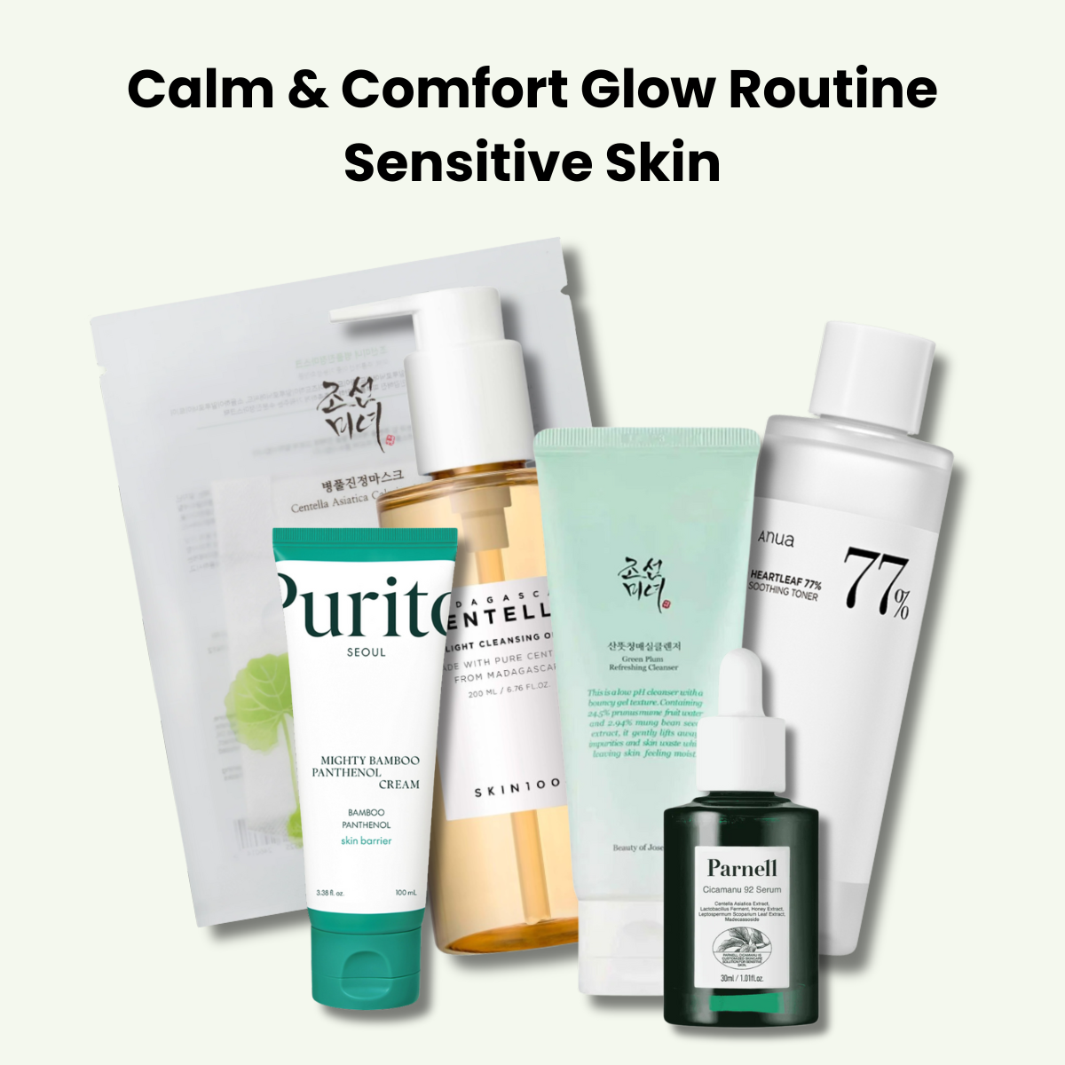 Sensitive Skin – Calm & Comfort Glow Routine