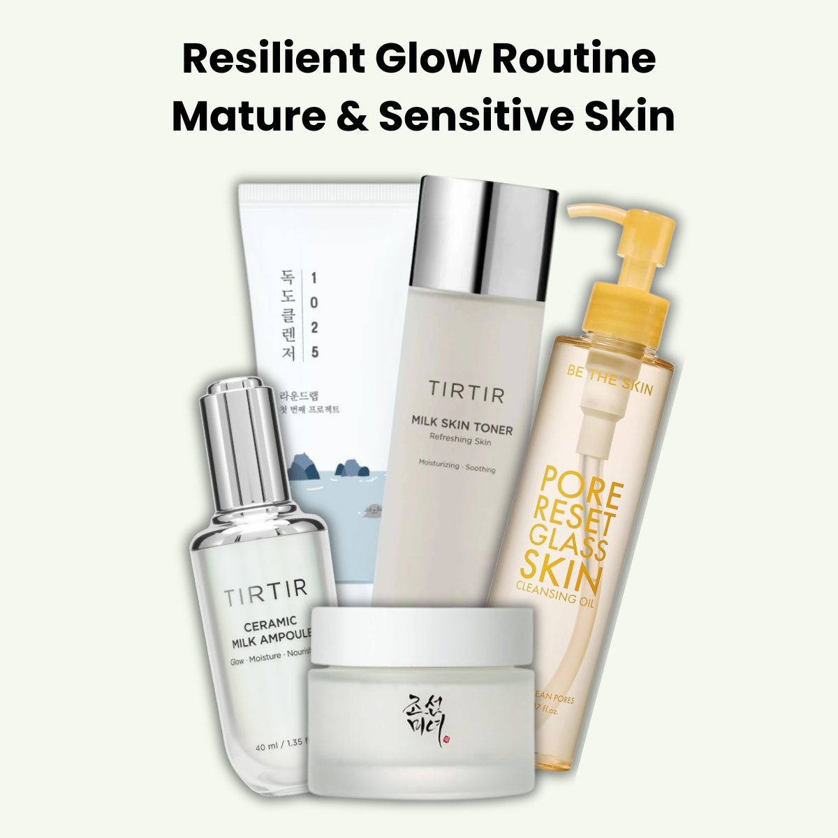 Mature Skin- Resilience Glow routine